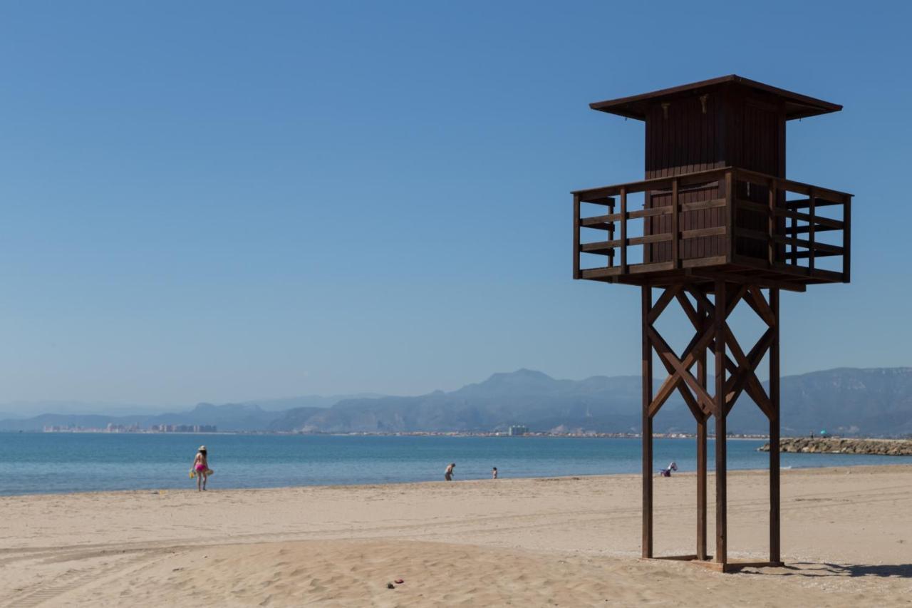 Apartamento Cullera Frente Al Mar Exterior foto
